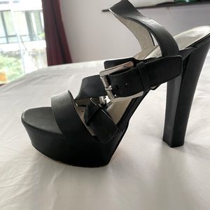 Michael Kors Black Y2K Chunky Platform